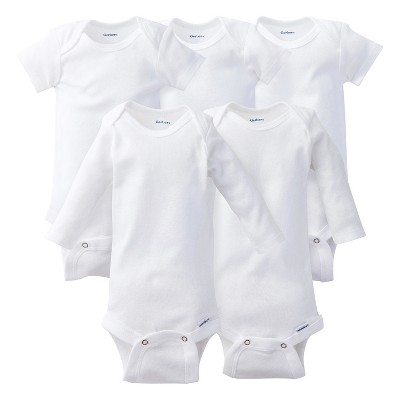 Gerber® Onesies® Newborn 5 Piece Essentials Pack - White 0-3 Months