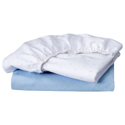 Circo® 2pk Bassinet Sheet - Blue