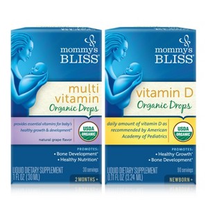 Mommy's Bliss Organic Vitamins