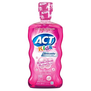 ACT Kids Mouthwash & Toothpaste