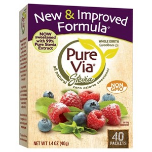 Pure Via All-Natural Sweeteners