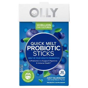 Olly Probiotic Quick Melt Sticks