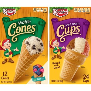 Keebler Ice Cream Cones