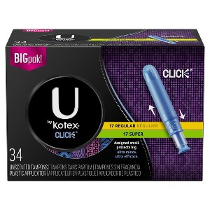 U by Kotex Tampons