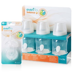 Evenflo Balance + Bottles/Nipples