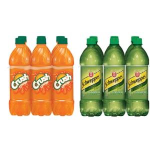 Crush & Schweppes Bottles