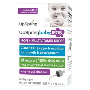 UpSpring Multi Vitamin+Iron Drops