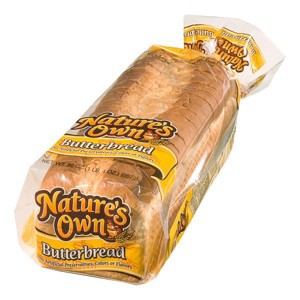 Natures Own Butter Bread