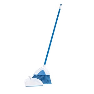Clorox Angle Broom & Dustpan