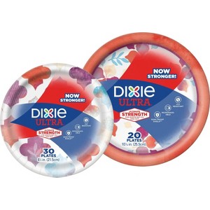 Dixie Ultra Summer Design Plates