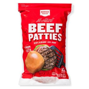 Market Pantry Frozen Beef Patties