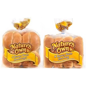 Natures Own Butter Buns
