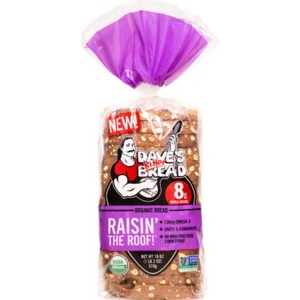 Dave's Killer CinnamonRaisin Bread