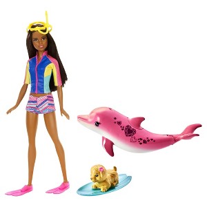 Barbie Dolphin Magic Dolls & Boat