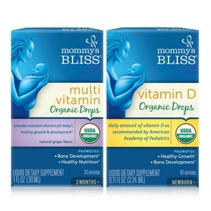 Mommy's Bliss Organic Vitamins