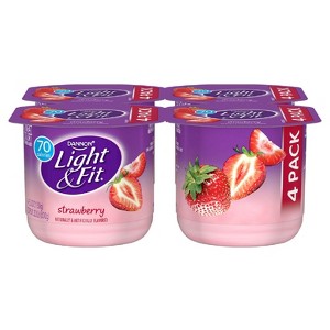 Dannon Light & Fit Non Greek 4 pk