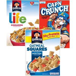 Cap'n Crunch/Life/Oatmeal Squares