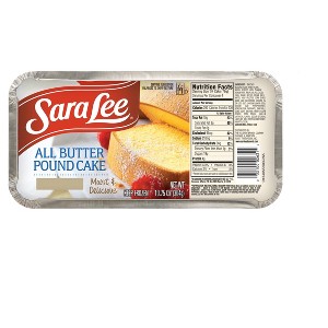 Sara Lee Frozen Pound Cake