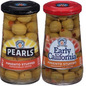 Pearls & Early California Olives