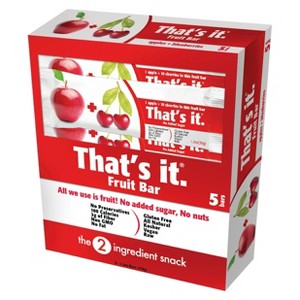 That's it. Fruit Bars