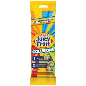 NEW Juicy Fruit Collisions Gum