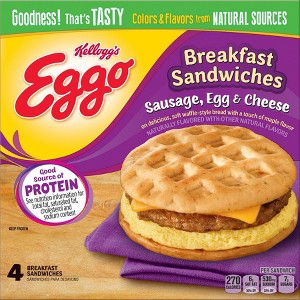 Eggo Breakfast Sandwiches