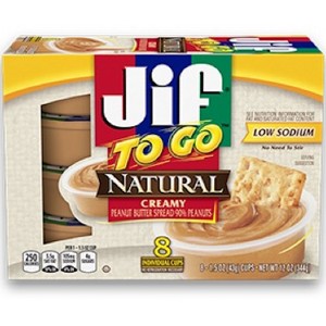 Jif To Go Peanut Butter
