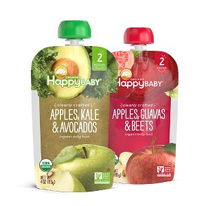 HappyBaby Clearly Crafted pouches