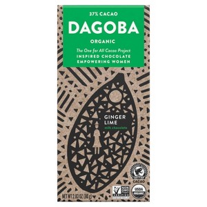 Dagoba Ginger Lime Milk Chocolate