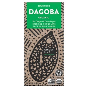 Dagoba Ginger Lime Milk Chocolate