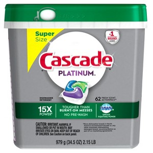 Cascade Platinum Dish Detergent