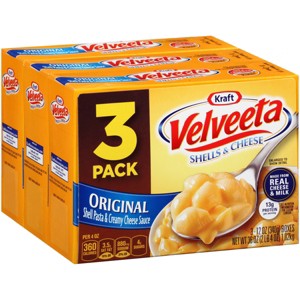 Velveeta 3 Pack Shells & Cheese