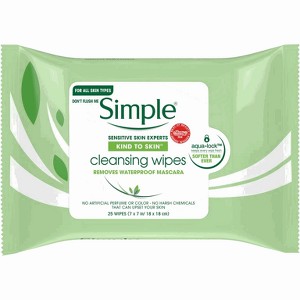 Simple Kind to Skin Cleansing Facial Wipes $1.62 At Target