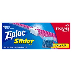 Ziploc Brand Slider Bags