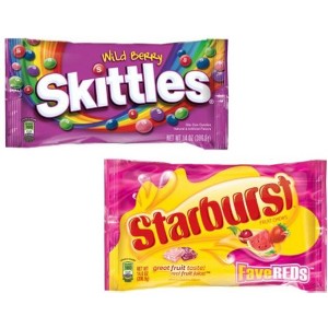 Skittles and Starburst