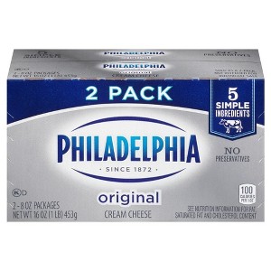 Philly Cream Cheese 2pk Brick