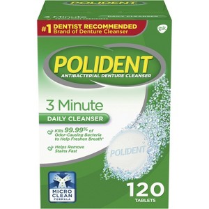 Polident or Poligrip