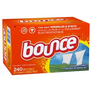 Bounce, Downy, Gain Dryer Sheets