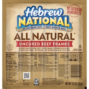 Hebrew National Hot Dogs