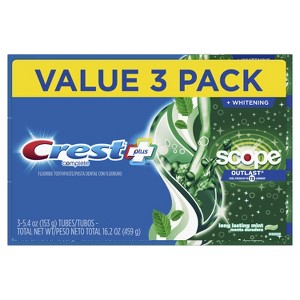 Crest + Scope Outlast Toothpaste
