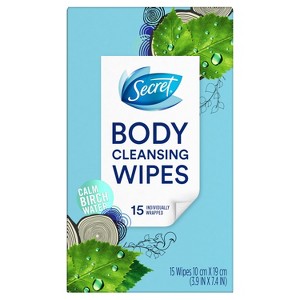Secret Body Cleansing Wipes