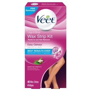 Veet Ready-To-Use Wax Strips Wipes