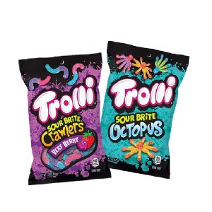 Trolli Sour Brite Peg Bags