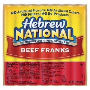 Hebrew National Hot Dogs