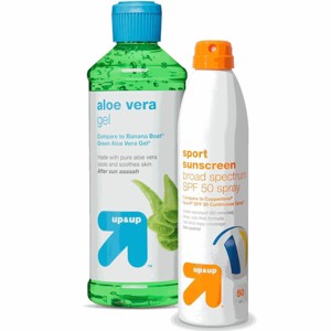 up & up Aloe Gel & Sunscreen