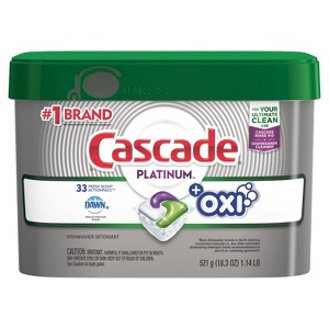 Cascade Platinum + Oxi Action Pacs