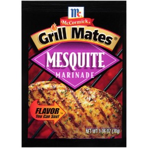Grill Mates Dry Recipe Mixes