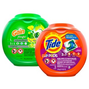 Tide PODS & Gain Flings