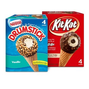Drumstick Vanilla & Kit Kat Cones
