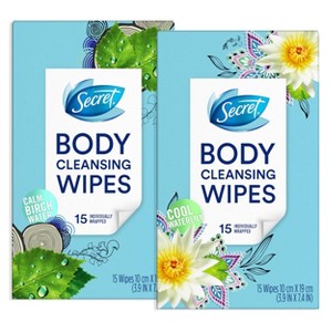 Secret Body Cleansing Wipes